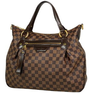 Louis Vuitton Evora Shoulder Bag Damier Brown
